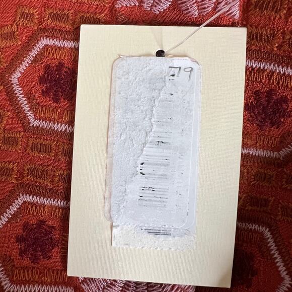 Nurture by Westbound Womens Tunic Top 1X Burnt Orange Embroidered Boho Peasant - Picture 8 of 8